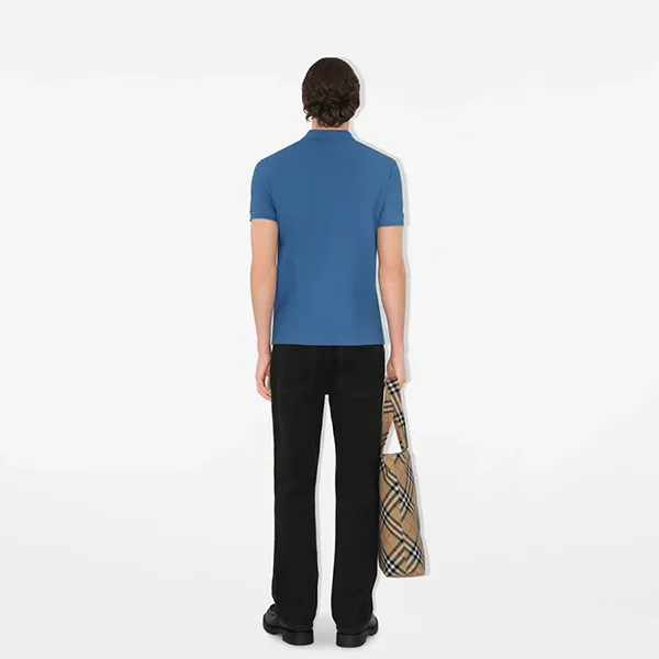 Áo Polo Nam Burberry 8003122 1002 Màu Xanh Size M - Thời trang - Vua Hàng Hiệu
