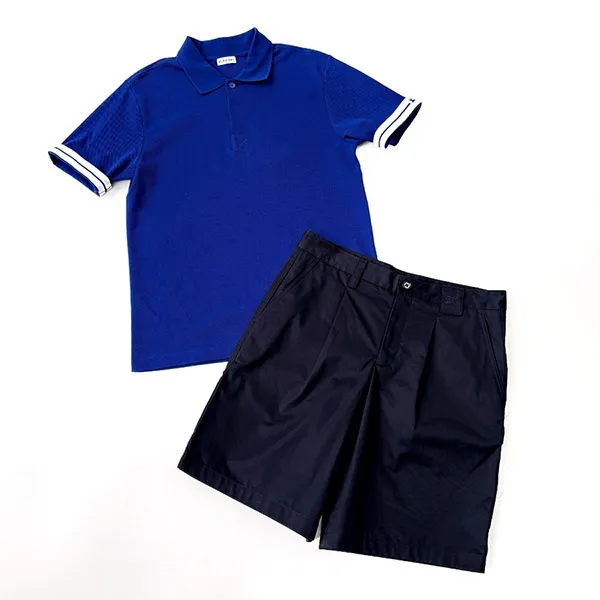 Áo Polo Nam Burberry Pique Cotton Blue 80821251 Màu Xanh Dương Size M - Thời trang - Vua Hàng Hiệu