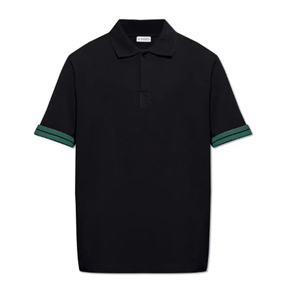 Áo Polo Nam Burberry With Logo Polo Màu Đen Size M - Thời trang - Vua Hàng Hiệu