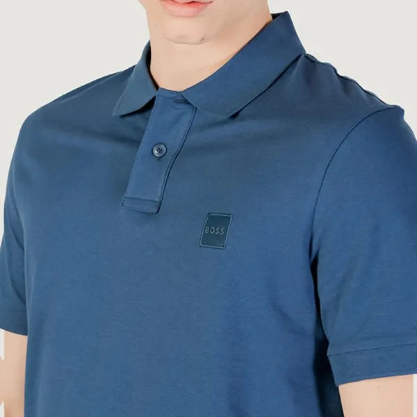 Áo Polo Nam Hugo Boss 50507803PASSENGER 466 Màu Xanh Đậm Size M - Thời trang - Vua Hàng Hiệu
