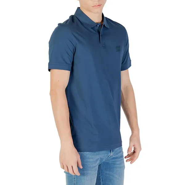 Áo Polo Nam Hugo Boss 50507803PASSENGER 466 Màu Xanh Đậm Size M - Thời trang - Vua Hàng Hiệu