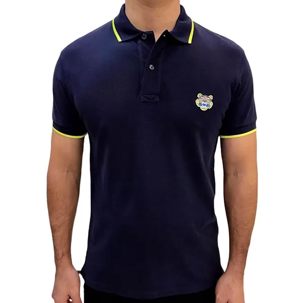 Áo Polo Nam Kenzo Tiger Crest Half Sleeve Shirt Màu Xanh Navy Size XS - Thời trang - Vua Hàng Hiệu