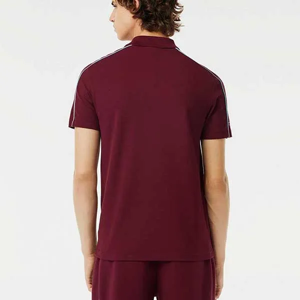 Áo Polo Nam Lacoste Col Bord Cotes Short Sleeve Polo Shirt Red PH1426 Màu Đỏ Size 2 - Thời trang - Vua Hàng Hiệu