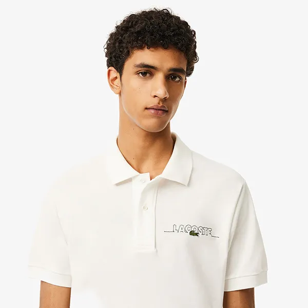 Áo Polo Nam Lacoste PH6006 54N 70V Màu Trắng Size 5