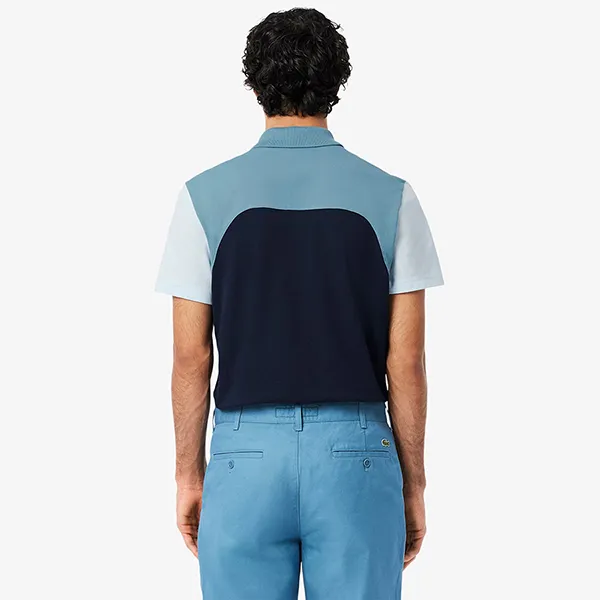 Áo Polo Nam Lacoste Regular Fit L.12.12 Petit Piqué PH2524 I0M Màu Xanh Size 3 - Thời trang - Vua Hàng Hiệu