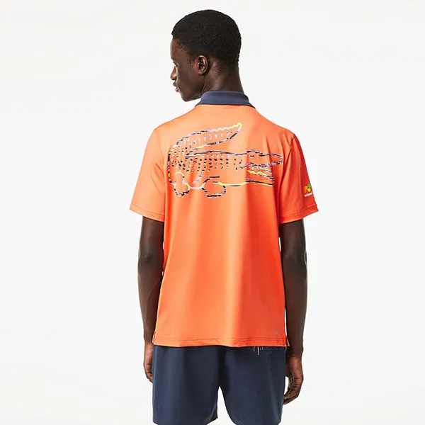 Áo Polo Nam Lacoste Sport Miami Open Edition Polo DH9446 5QP Màu Cam Sáng Size 3 - Thời trang - Vua Hàng Hiệu