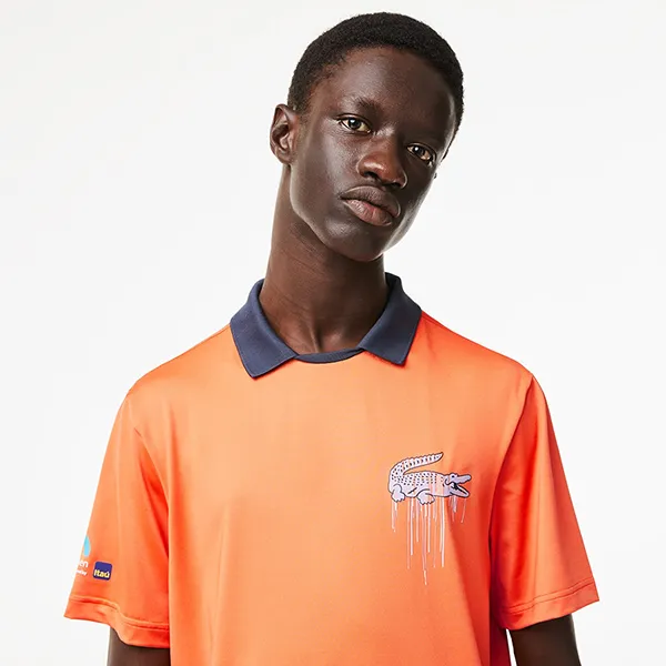 Áo Polo Nam Lacoste Sport Miami Open Edition Polo DH9446 5QP Màu Cam Sáng Size 3 - Thời trang - Vua Hàng Hiệu