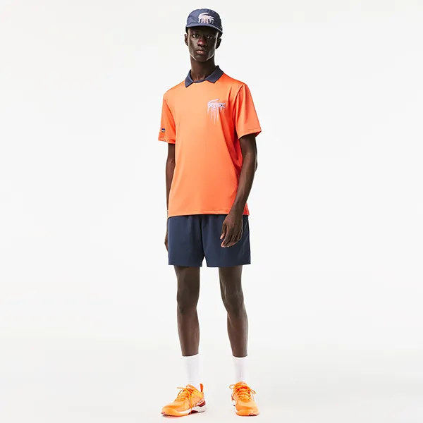 Áo Polo Nam Lacoste Sport Miami Open Edition Polo DH9446 5QP Màu Cam Sáng Size 3 - Thời trang - Vua Hàng Hiệu
