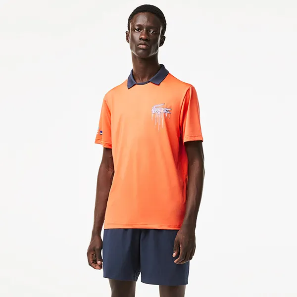 Áo Polo Nam Lacoste Sport Miami Open Edition Polo DH9446 5QP Màu Cam Sáng Size 3 - Thời trang - Vua Hàng Hiệu