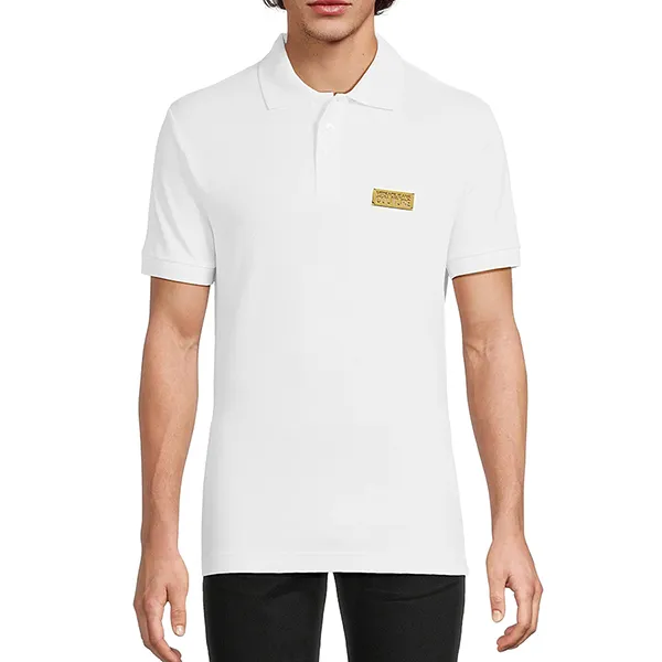 Áo Polo Nam Versace Jeans Couture 0400021196583 Màu Trắng Size L - Thời trang - Vua Hàng Hiệu