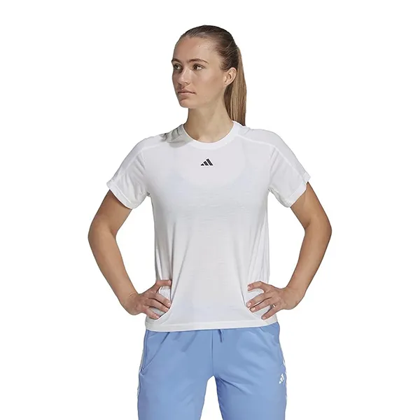 Áo Thun Nữ Adidas Tshirt Aeroready Train Essentials HR7796 Màu Trắng Size XS - Thời trang - Vua Hàng Hiệu