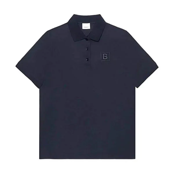 Áo Polo Nữ Burberry Polo Shirts Màu Xanh Navy Size XS - Thời trang - Vua Hàng Hiệu