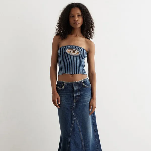 Áo Quây Nữ Diesel M-Clarksville Tube Top A11566 0GFAB 81E Màu Xanh Size M - Thời trang - Vua Hàng Hiệu
