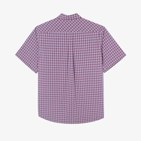 Áo Sơ Mi Cộc Tay Nam Lacoste Men's Short Sleeve Shirt CH0744-10 INY Phối Màu Size 38 - Thời trang - Vua Hàng Hiệu