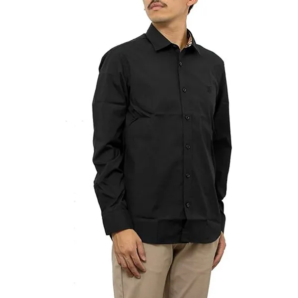 Áo Sơ Mi Nam Burberry Sherwood Shirt 80323051 Black Màu Đen Size XS - Thời trang - Vua Hàng Hiệu