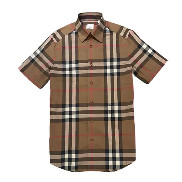 Áo Sơ Mi Nam Burberry With Vintage Brown 8084291 Màu Nâu Size XS - Thời trang - Vua Hàng Hiệu