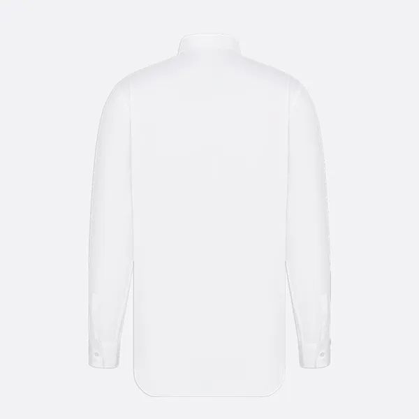 Áo Sơ Mi Nam Dior Shirt With Embroidered Bee Jewel 013C501F1581_C080 Màu Trắng Size 39 - Thời trang - Vua Hàng Hiệu