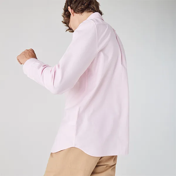 Áo Sơ Mi Nam Lacoste Men's Regular Fit Oxford Cotton Shirt CH2979 51 ADY Màu Hồng Size 39 - Thời trang - Vua Hàng Hiệu