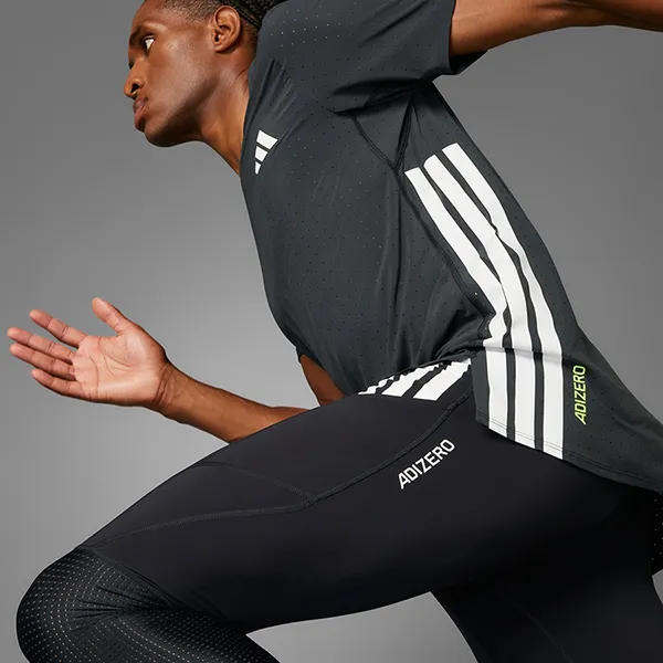 Áo Thun Nam Adidas Adizero JF3473 Màu Đen Size XS - Thời trang - Vua Hàng Hiệu