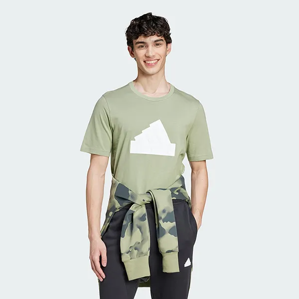 Áo Thun Nam Adidas Badge Of Sport Future Icons T-Shirt IY7716 Màu Xanh Green Size M - Thời trang - Vua Hàng Hiệu