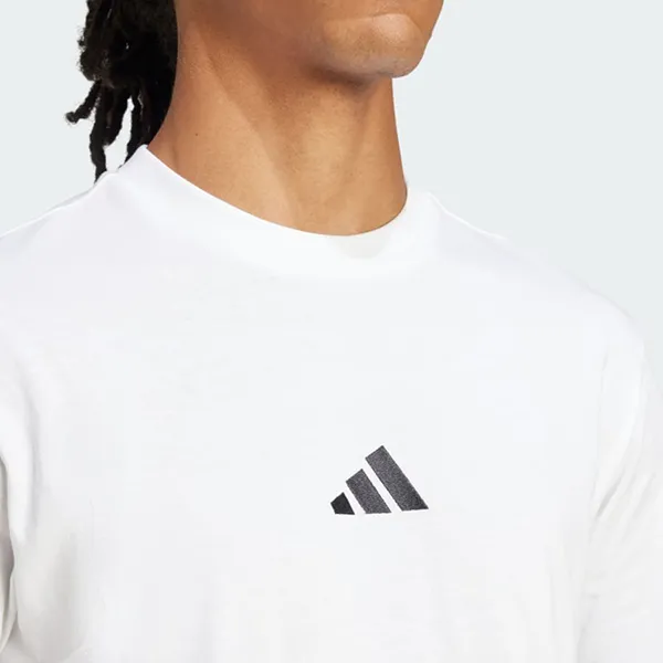 Áo Thun Nam Adidas Essentials Small Logo T-Shirt JF1092 Màu Trắng Size XS - Thời trang - Vua Hàng Hiệu