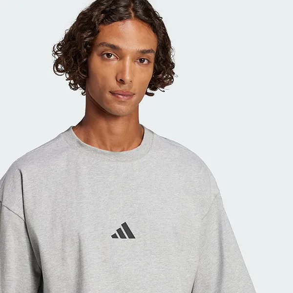 Áo Thun Nam Adidas Future Icons Logo Small JC5340 Tshirt Màu Xám Size XS - Thời trang - Vua Hàng Hiệu