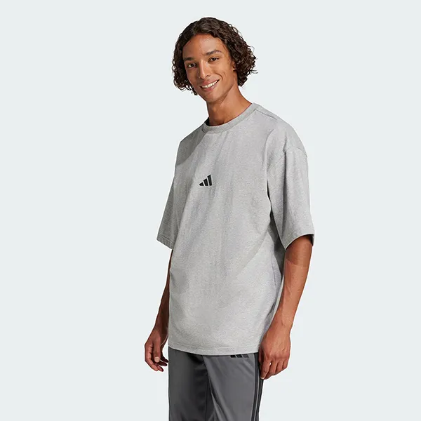 Áo Thun Nam Adidas Future Icons Logo Small JC5340 Tshirt Màu Xám Size XS - Thời trang - Vua Hàng Hiệu