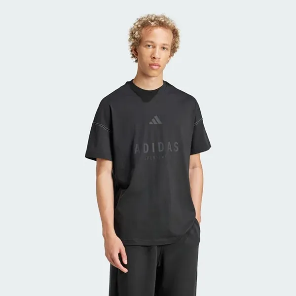 Áo Thun Nam Adidas Graphic ALL SZN T-Shirt JJ3658 Màu Đen Size XL - Thời trang - Vua Hàng Hiệu