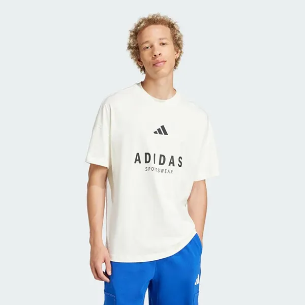 Áo Thun Nam Adidas Graphic ALL SZN T-Shirt JJ3660 Màu Trắng Size L - Thời trang - Vua Hàng Hiệu