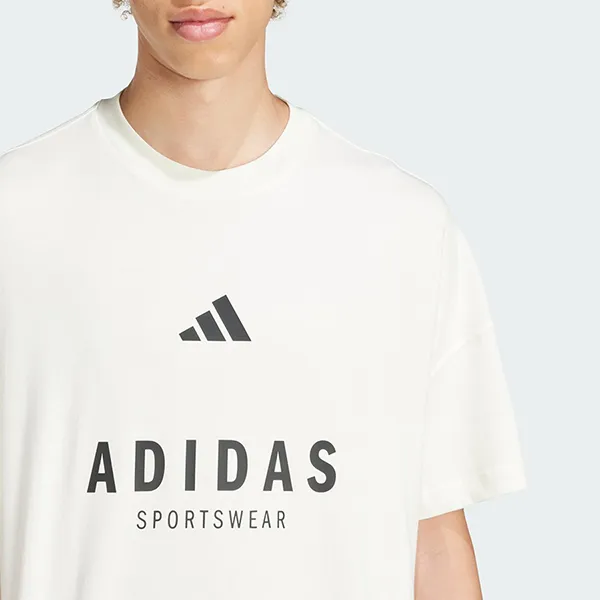 Áo Thun Nam Adidas Graphic ALL SZN T-Shirt JJ3660 Màu Trắng Size L - Thời trang - Vua Hàng Hiệu