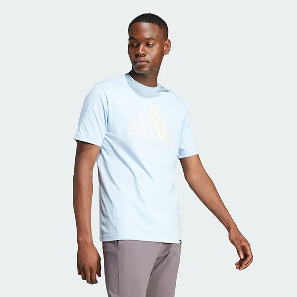 Áo Thun Nam Adidas Graphic Lounge Ice T-Shirt JJ4019 Màu Xanh Da Trời Size XL - Thời trang - Vua Hàng Hiệu