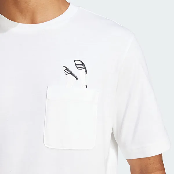Áo Thun Nam Adidas Lounge Graphic Slides JC5282 Tshirt Màu Trắng Size XS - Thời trang - Vua Hàng Hiệu
