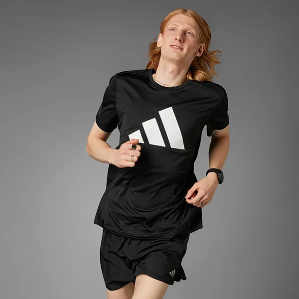 Áo Thun Nam Adidas Run It IL7235 Tshirt Màu Đen Size S - Thời trang - Vua Hàng Hiệu