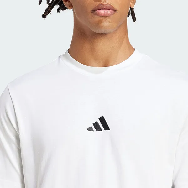 Áo Thun Nam Adidas Single Jersey 3 Sọc Essentials JE6388 Tshirt Màu Trắng Size XS - Thời trang - Vua Hàng Hiệu