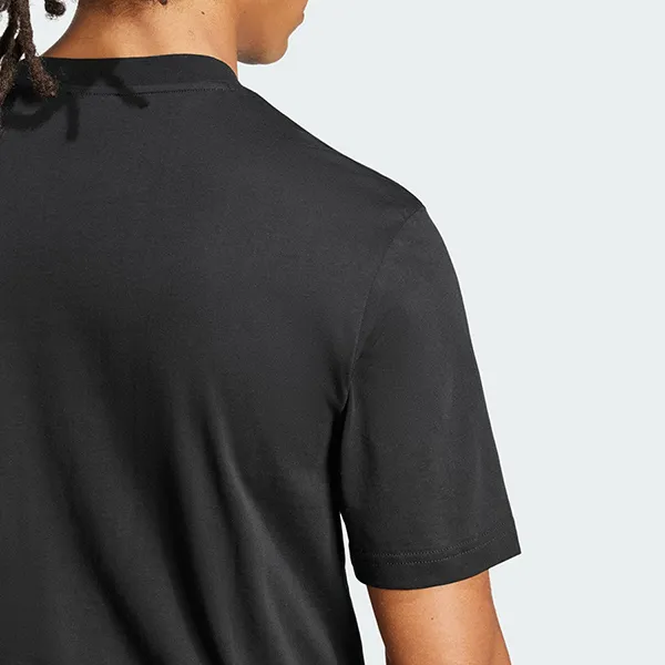 Áo Thun Nam Adidas Single Jersey Logo Small Essentials JE9024 Màu Đen Size XS - Thời trang - Vua Hàng Hiệu