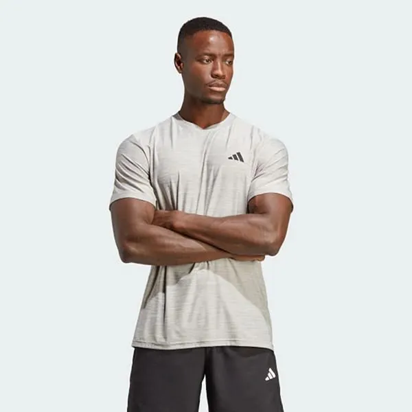 Áo Thun Nam Adidas Train Essentials T-Shirt IC7416 Màu Xám Size L - Thời trang - Vua Hàng Hiệu