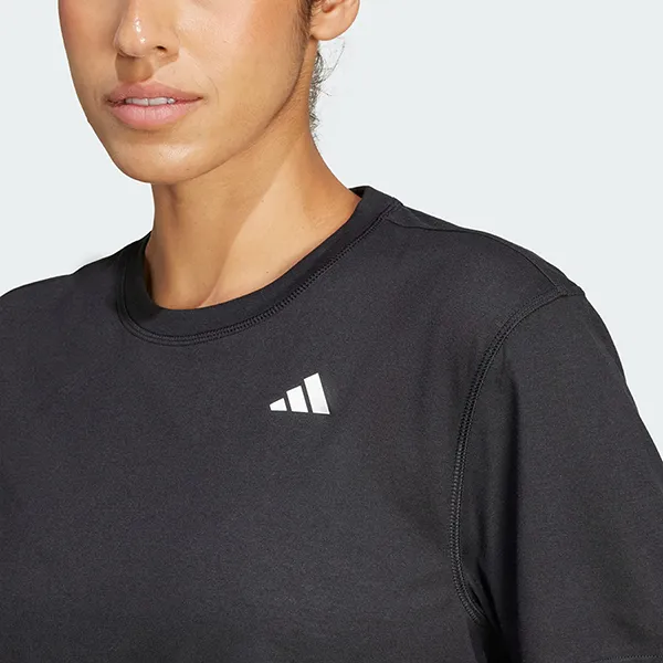 Áo Thun Nữ Adidas Boxy Train Essentials T-Shirt JC9555 Màu Đen Size S - Thời trang - Vua Hàng Hiệu