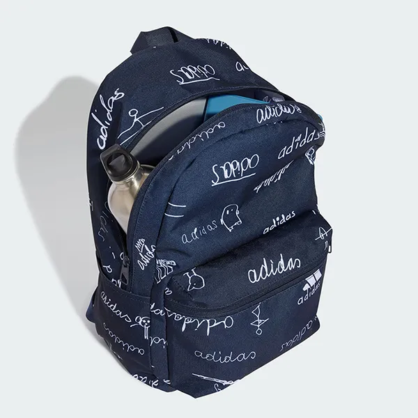 Balo Adidas Brand Love IW1110 Màu Xanh Blue - Túi xách - Vua Hàng Hiệu