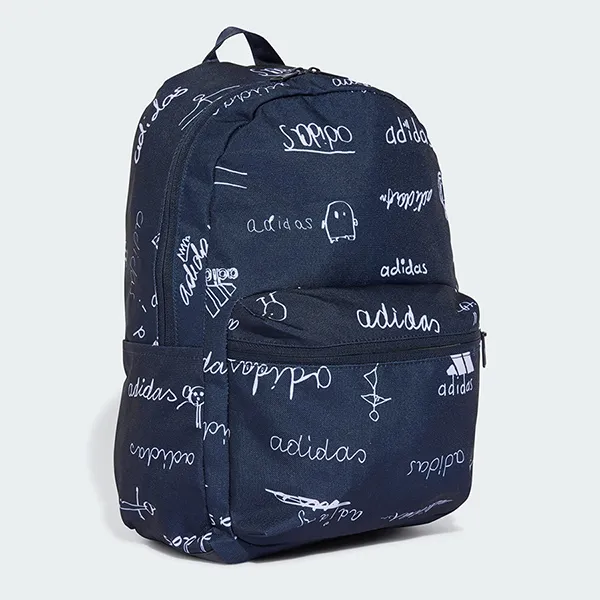 Balo Adidas Brand Love IW1110 Màu Xanh Blue - Túi xách - Vua Hàng Hiệu