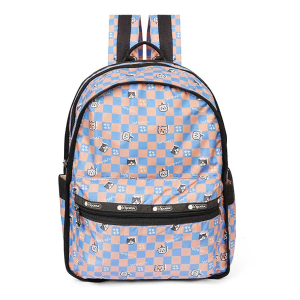 Balo LeSportsac Route Backpack LeSportsac X Douya Blue/ Orange Màu Xanh - Cam