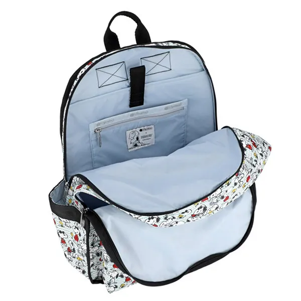 Balo LeSportsac Snoopy & Woodstock White Màu Trắng - Túi xách - Vua Hàng Hiệu