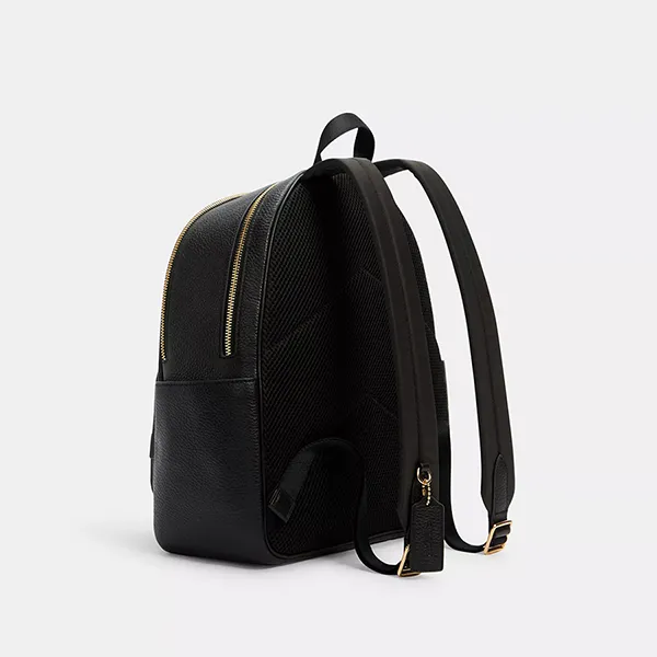 Balo Nữ Coach Court Backpack In Signature Canvas 5666 Màu Đen