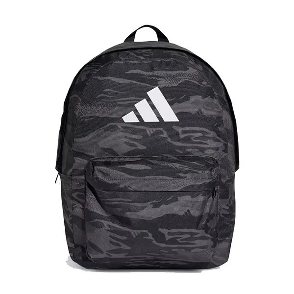 Balo Unisex Adidas Classic Graphic JF6086 Màu Đen Xám