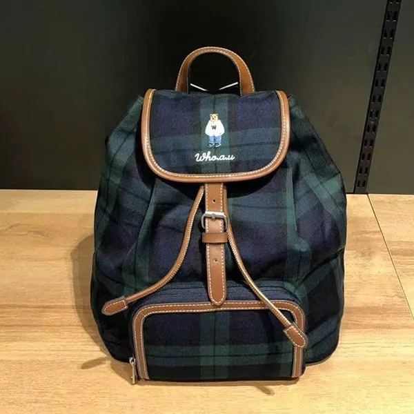 Balo WHOAU Steve Backpack Màu Xanh - Túi xách - Vua Hàng Hiệu