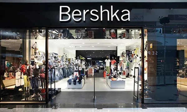 Dép Cao Gót Nữ Bershka Gold Bar Strappy Kitten Heeled Sandals In Black Màu Đen - Vàng Size 36