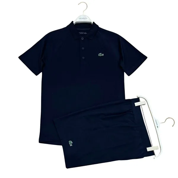 Bộ Quần Áo Cộc Tay Nam Lacoste Men's Ultra-Dry Màu Xanh Navy Size 3 - Thời trang - Vua Hàng Hiệu