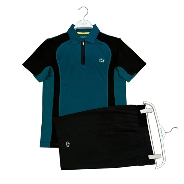 Bộ Quần Áo Cộc Tay Nam Lacoste SPORT Thermo-Regulating Ultra-Dry Pique Tennis Màu Xanh Đen Size 3 - Thời trang - Vua Hàng Hiệu