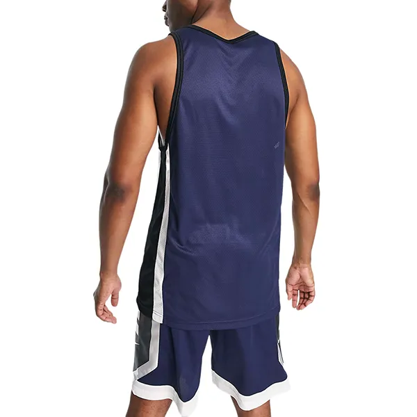 Bộ Quần Áo Cộc Tay Nam Nike Basketball Icon Swoosh Màu Xanh Đậm Size S (Form Á) - Thời trang - Vua Hàng Hiệu