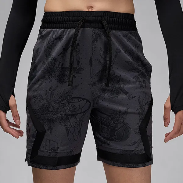 Bộ Quần Áo Cộc Tay Nam Nike Jordan Sport Men's Dri-Fit FV8614-010/FZ1928-100 Màu Trắng/Đen (Form Á) Size S - Thời trang - Vua Hàng Hiệu