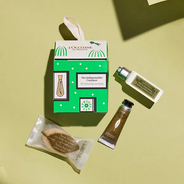 Bộ Sản Phẩm Chăm Sóc Da L'Occitane Gifts Invigorating Verbena Stocking Filler 3 Món - Mỹ phẩm - Vua Hàng Hiệu